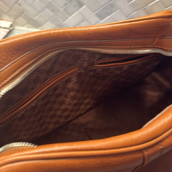 Vintage Banana Republic Leather satchel purse - Picture 12 of 14